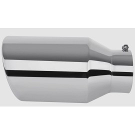 GH 15" Stainless Steel Rolled Edge 5" Inlet 8" Outlet Exhaust Tip for Ram Diesel