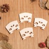 5 PCS Violin Bridge 4/4 Full Size, Finer Grade Solid