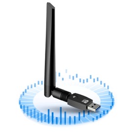 KIMWOOD 2022 wifi usb 1300Mbps USB3.0 Wireless LAN Device 2.4G/5G Dual Band, 5dBi Ultra High Speed Communication, 360° Rotating Antenna, Windows 11/10/8/7/XP/Vista/Mac OS Adapter, 802.11ac/n/a/g/b Technology, Japanese Instruction Manual