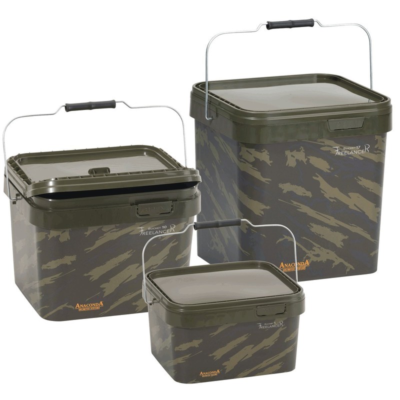 Anaconda FREELAN Cer Bucket 10 Litre Square