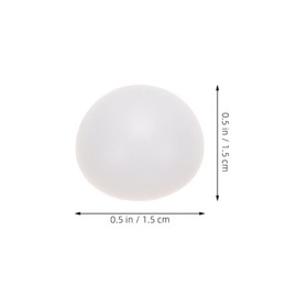 KONTONTY Toilet Seat Stabilizers 20 Pcs Bidets Lid Attachment Felt Pads Sliding Pad Easy to Clean