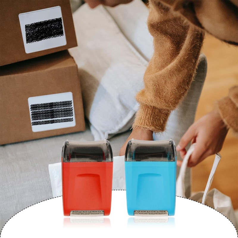 Luckious 2 Pieces Identity Theft Prevention Stamp - Safeguard Your