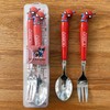2 Pcs Cute Spider Utensils Set, Novelty Flatware with Cute