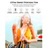LtYioe Mini Fan Mini Handheld Fan Portable Fans USB Rechargeable,