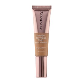 MCoBeauty Miracle Flawless Skin Foundation, 6 Natural Medium, Natural, Buildable Coverage for All-Day Wear, Vegan, Cruelty Free Cosmetics