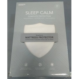 Fashion Bed Group Hypoallergenic SleepSense Mattress Protector Size Full White