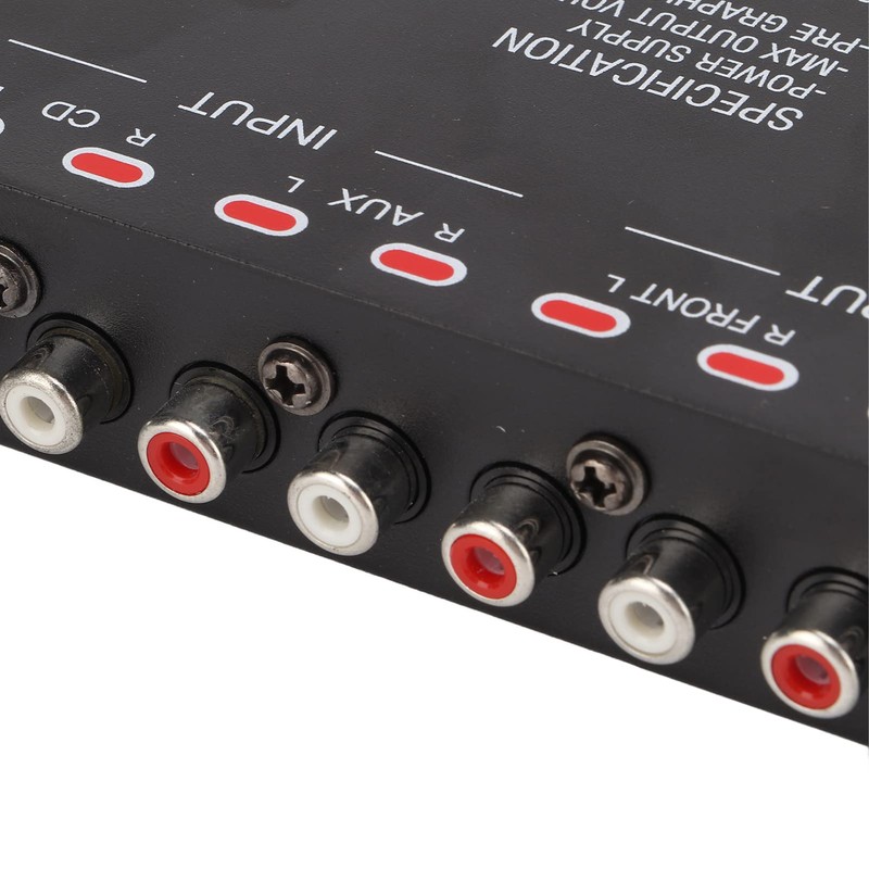 Fydun Car Audio Graphics Equalizer Universal Parametric Car Equalizer Low