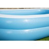 H2OGO! Blue Rectangular 8'6" Inflatable Family Pool | Perfect for