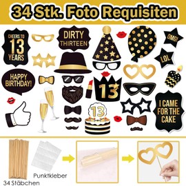 60th Birthday Photo Booth 34 Pieces Photo Props and 1 Piece Picture Frame Inflatable Decoration 60th Birthday Woman Man Photo Props Gifts