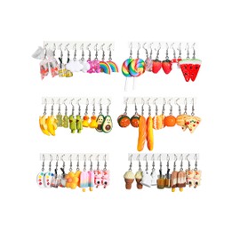 Fun and Cute Earrings for Women - 30 Pairs of Weird, Animal, Food, and Aesthetic Jewelry (Funny Style)