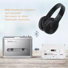 DIGITNOW! Bluetooth Walkman Cassette Player Bluetooth Transfer Personal Cassette