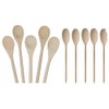 V-VAPE Pack of 5PC Wooden Cooking Spoon Non Stick Friendly