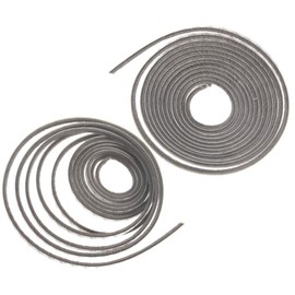 2PCS 6mm x 6mm Door Window Frame Excluder Brush Strip Self Adhesive 5M