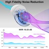 High Fidelity Ear Plugs, Reusable Silicone Earplugs for Concert, Rave,