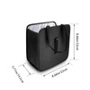 Piburth Car Trash Can, Oxford Cloth Foldable Auto Trash Bin