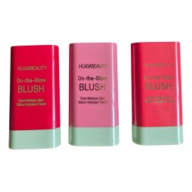 Barra Rubor Huxiabeauty On The Go 3 Piezas Coral/carmin/rosa Carmin/rosa/coral