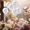 XLSXEXCL 60 Pcs Memorial Balloons 12 Inch Latex Balloons with