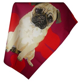 Leslie Gerry Pug Tea Towel