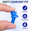 Hush-On Soft Noise Reduction Ear Plugs, 3 Pairs with Storage