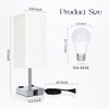 Bedside Lamp with USB Ports - Touch Control Table Lamp