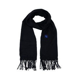 Electric Heating Scarf Three Speed Regulation USB Heating Imitation Cashmere Heating Neck Support Heating Pad Scarves Cloths and Wraps (Black)