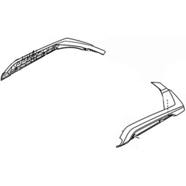 YAMAHA 2019-2025 FX-SVHO HO REAR Corner WHITE Bumpers F3X-U251D-10-0