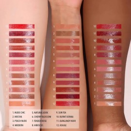 Labial Bálsamo Brillo Con Color De Labios Moira Cosmetics Acabado Brillante Color Terracota                                                           