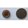 Unbranded Taupe Buttons, 4 Hole Sewing/Crafts Buttons 18mm - 1