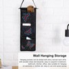 Wall Hanging Storage Bag DIY Diamond Printed Butterflies Storage Bag