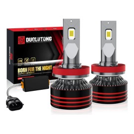 Kit De Faros Led Para Autos H7 H11 9005 9006 Canbus 32000lm