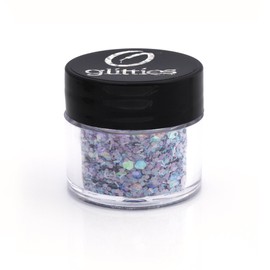 GLITTIES - Blooming Orchid - Chunky Glitter Mix - Great for Nail Art, Acrylic Gel, Polish Tips, Festivals, Hair, Raves, and Decoration - Made in USA (10 Grams)