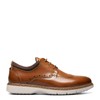 Stacy Adams Boy's Synergy Wingtip Lace Oxford, Cognac, 7 Big