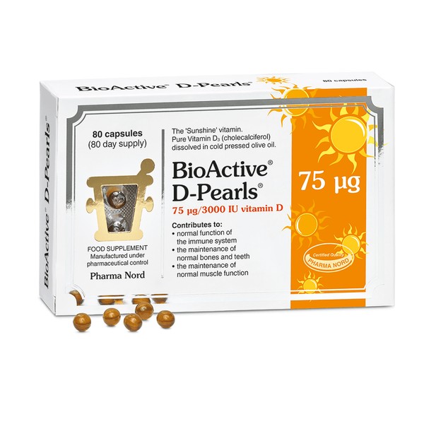 BioActive DPearls caps 75 (80 caps)