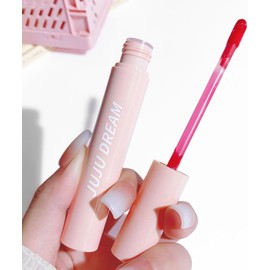 Set de 6 Labiales Líquidos Mate Aterciopelados, Cobertura Completa Ultraligera, Tinte de Labios Resistente a la Transferencia en Tonos Nude, Rosa, Malva y Rojo (#05)