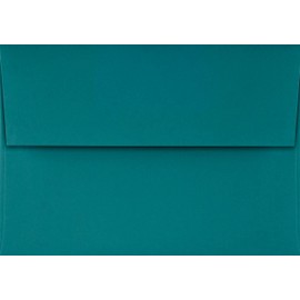 LUXPaper 4Bar A1 Invitation Envelopes | Peel & Press | 3 5/8" x 5 1/8" | Teal | 80lb. Text | 50 Qty