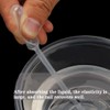 Voarge 100 plastic pipette disposable pipettes 1 ml multifunctional dropper