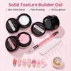 SUPWEE 3PCS 3D Gel Nail Art Non-Sticky Hand Sculpting Solid