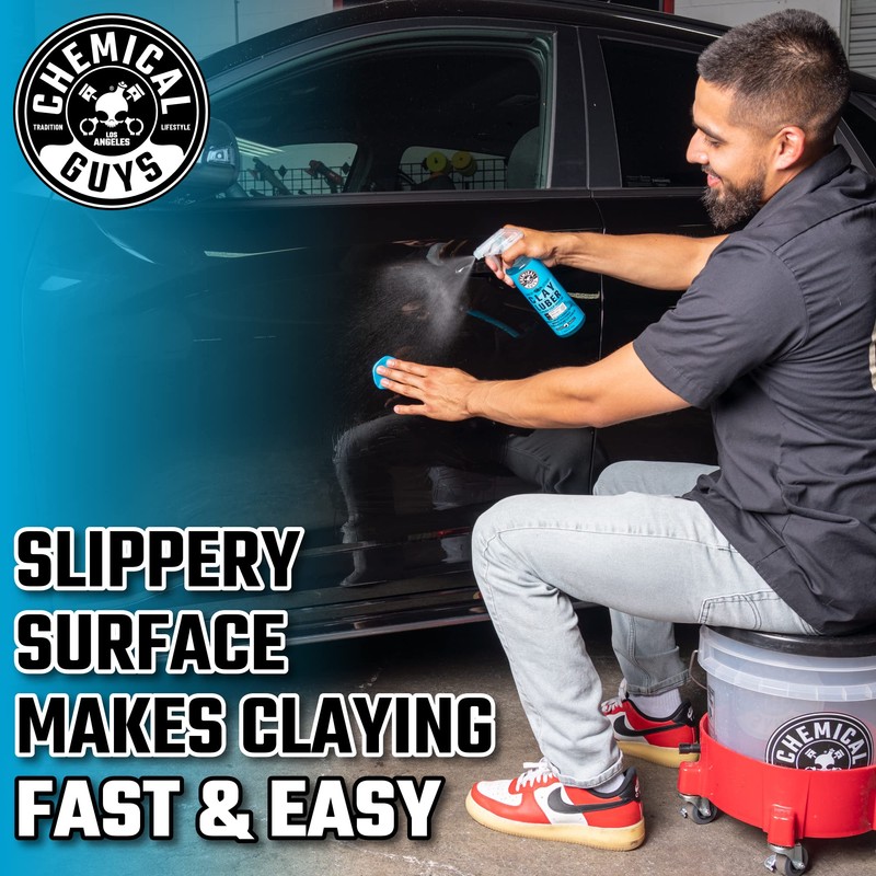 Chemical Guys Clay Bar and Luber Synthetic Lubricant Kit -