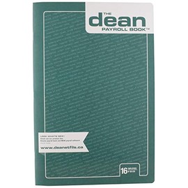 Dean & Fils DEA80016 Sixteen Employees Payroll Book-1 Each