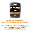LAUCO 1K High Build Gray Acrylic Primer Surfacer - Fast