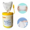 ToallasCleanID Toallitas Húmedas Baño Limpieza Corporal Con Caléndula 80uds
