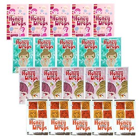 Honey Drops 0.7 fl oz (20 ml), Use Lotion, 4 Patterns, 5 Each (Pack of 20)