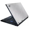 Unbranded/Generic BRUSHED ALUMINUM Vinyl Lid Skin Cover fits IBM Lenovo ThinkPad T61 Laptop