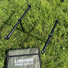 3 ROD SET UP BLACK 2 20-30CM BANK STICKS 2 BUZZ BARS 25CM 30CM CARP FISHING 16MM