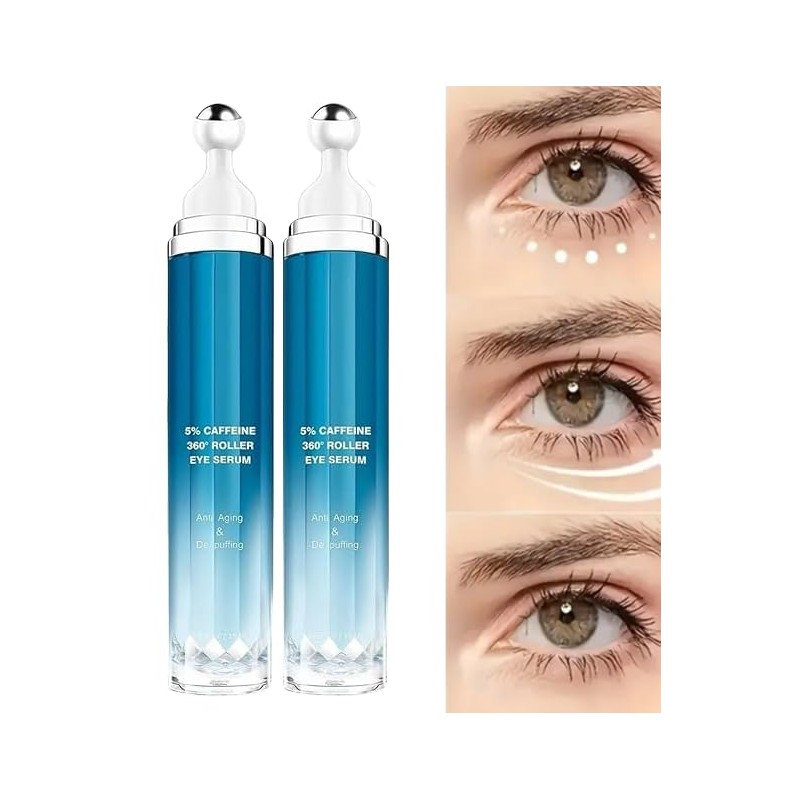 FARSEE Crema para los ojos con cafeína 2pcs para combatir