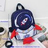 MOTOLIMO Girls/Boys Backpack with Reins,Space Rocket pattern kids bag, Waterproof