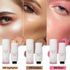 Erinde Cream Blush Stick Contour Stick Highlighter Makeup Stick, 3