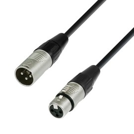 Adam Hall 4 Star Series DMX Cable Rean XLR Male to XLR Female 1m