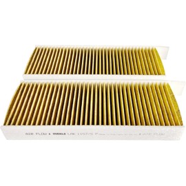 Mahle LAK 1157/S P Air Conditioning Filter, Antibacterial, Virus Type, For Allure Vehicles, Etc., Length 10.2 inches (258 mm), Width 3.8 inches (97 mm), Height 1.2 inches (31 mm), Pack of 2