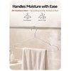 Baseca Metal Hangers 20 Pack, 4mm Heavy Duty 201 Stainless